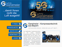 Tablet Screenshot of kompressortechnik.de